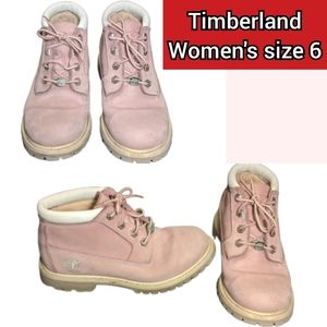 Timberland Pink Boots